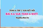 Bài 8.6 SGK Toán 6 tập 2 Kết nối tri thức